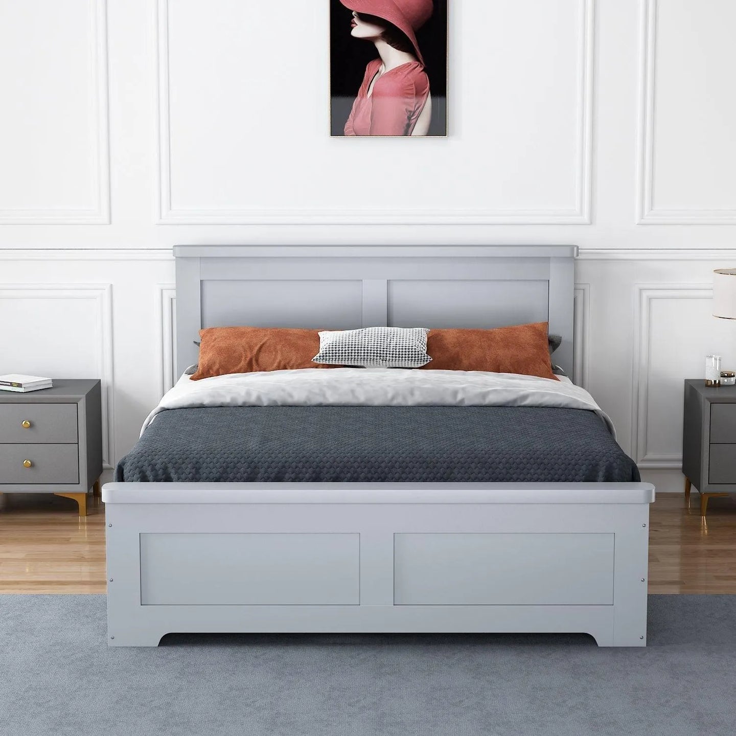 StowWell 4 Drawer Double Bed Frame